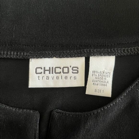 Chico’s woman cardigan blouse long sleeve button up Large Size 1 Large - Picture 4 of 11